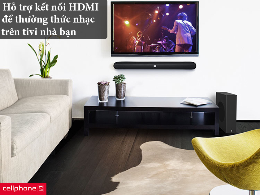 hỗ trợ kết nối HDMI