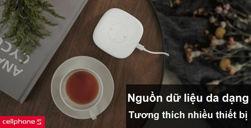 Các dạng các nguồn dữ liệu giải trí, tương thích tốt với nhiều thiết bị khác nhau 