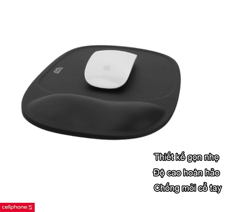 Tấm lót chuột JCPAL chống mỏi cổ tay