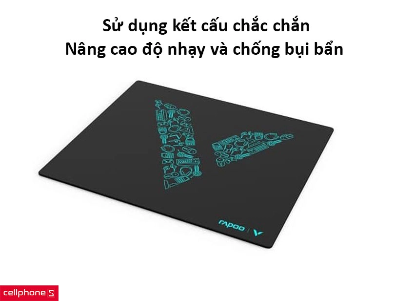 Tấm lót chuột Rapoo V1 30 x 25 cm