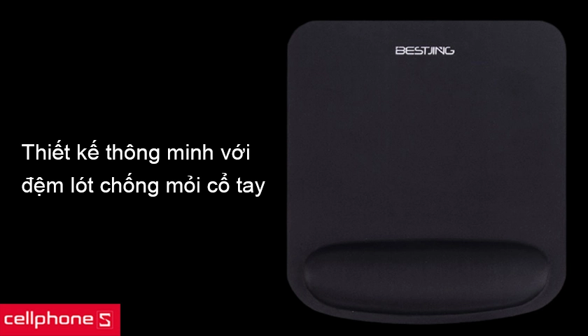 Tấm lót chuột S-case chống mỏi cổ tay
