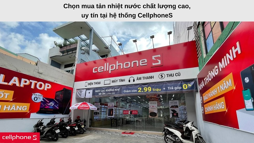 CellphoneS - Địa chỉ mua bộ tản nhiệt nước uy tín, chất lượng