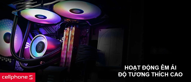 Quạt thổi hiệu năng cao, tương thích tốt