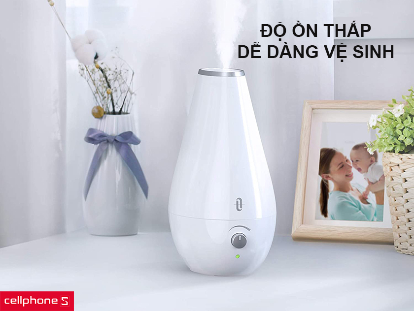 Độ ồn thấp, dễ dàng vệ sinh