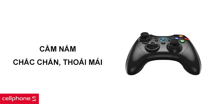 Tay cầm chơi game không dây Rappo V600S