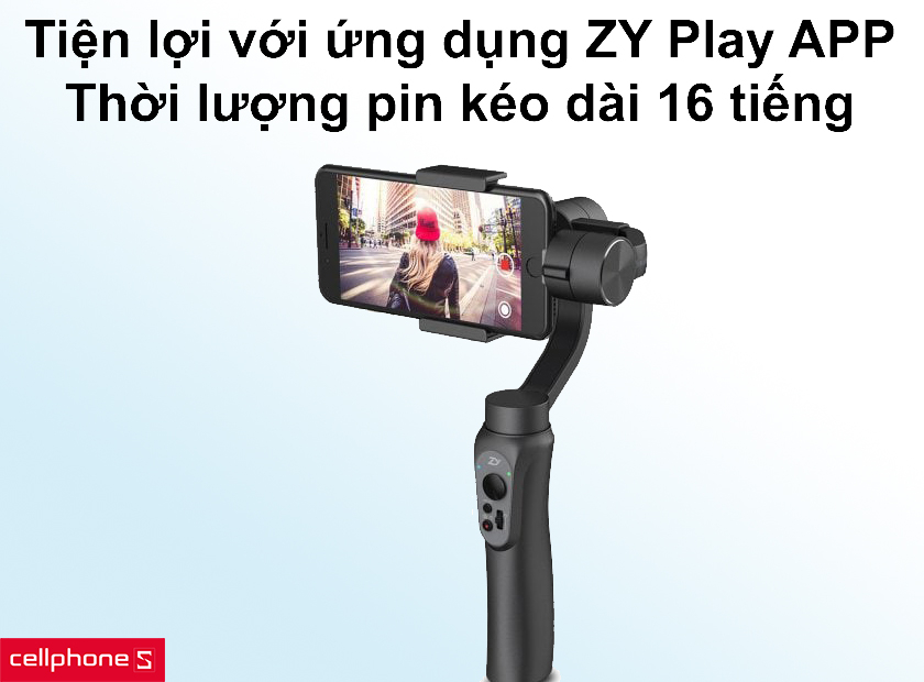 Sử dụng tiện lợi với ứng dụng ZY Play APP và thời lượng pin kéo dài 16 tiếng