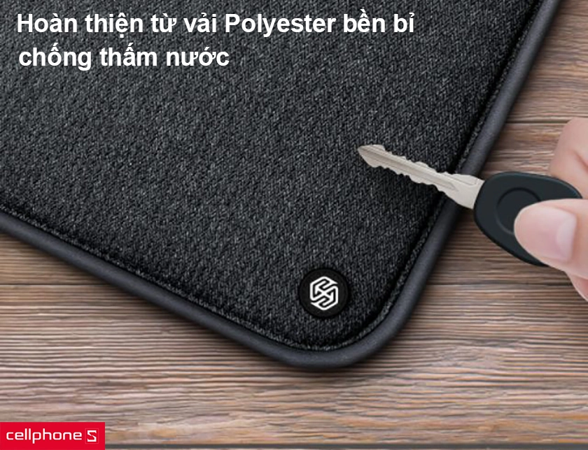 hoàn thiện từ vải Polyester