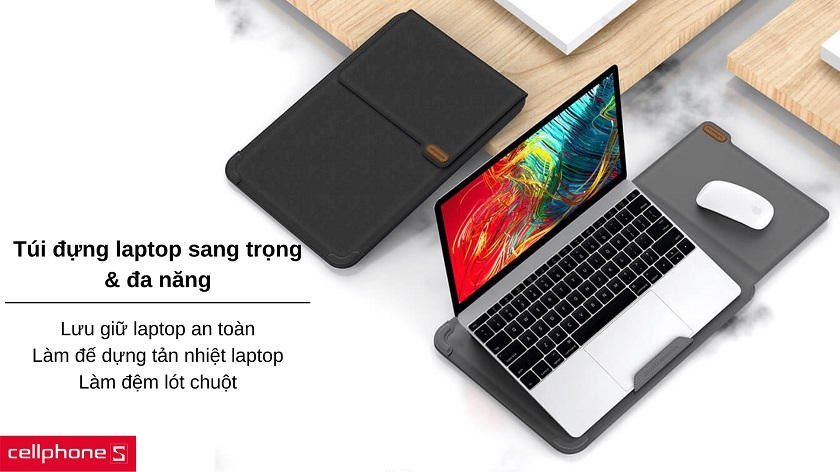 Túi chống sốc Nillkin Versatile Leather Sleeve 13 - 14 inch