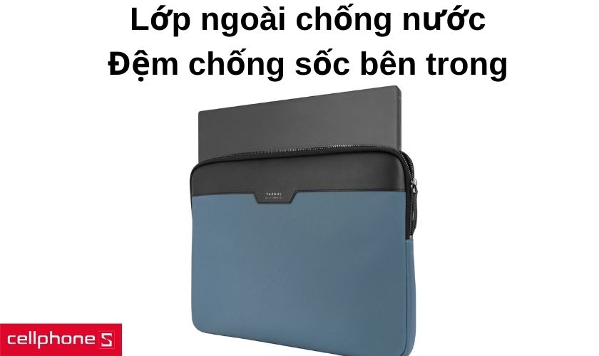 Chất liệu giả da chống thấm nước và lót đệm mềm mại chống va đập tốt