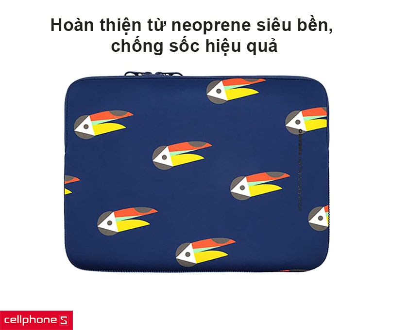 Hoàn thiện từ neoprene siêu bền, chống sốc hiệu quả