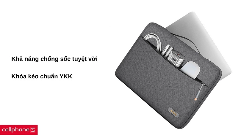 Túi chống sốc Wiwu Pilot Sleeve cho laptop 15.6 -16 inch