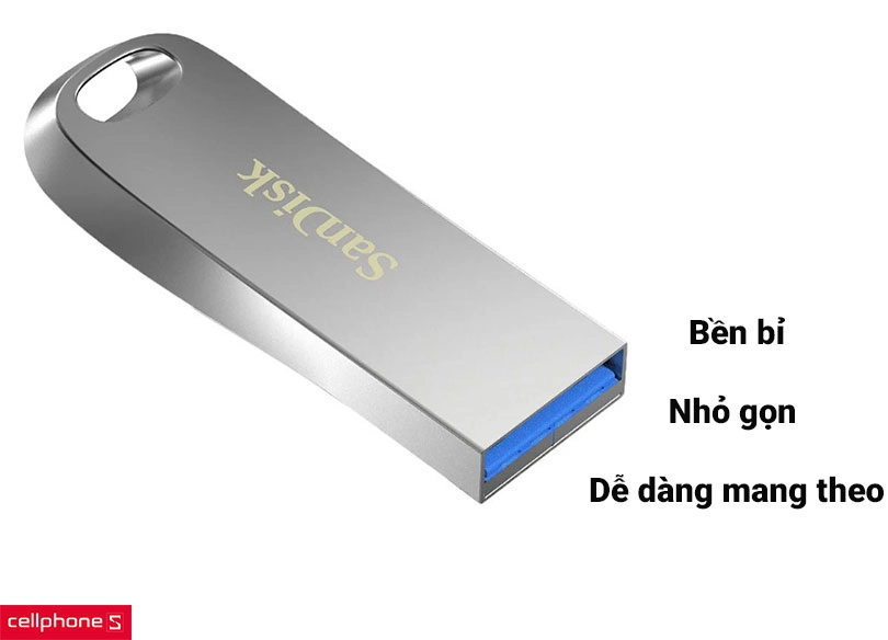 USB 3.1 Sandisk CZ74 Ultra Luxe 512GB