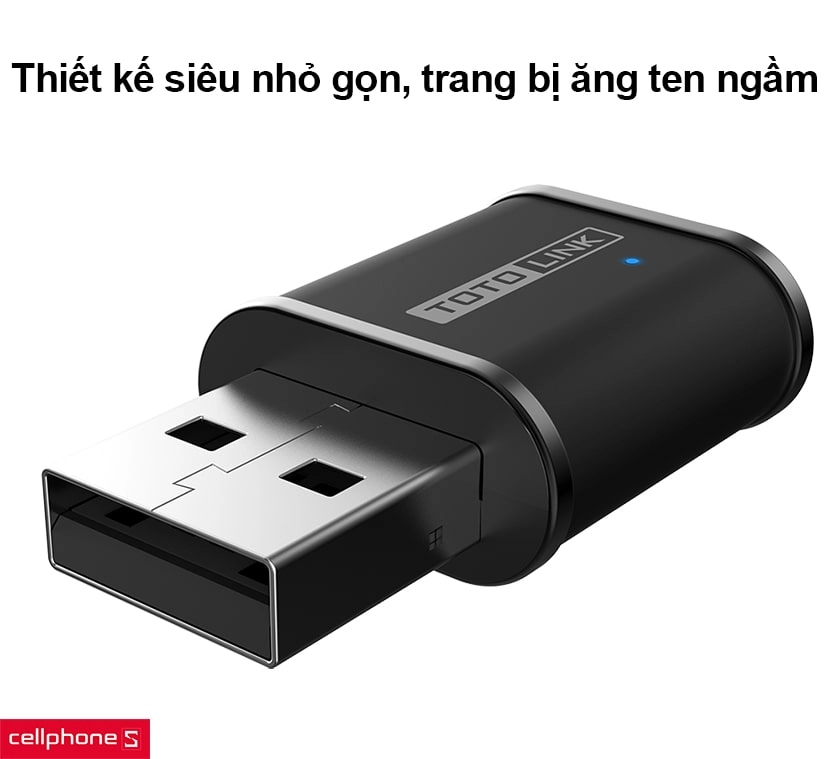 USB Wifi Totolink A650USM băng tần kép AC650