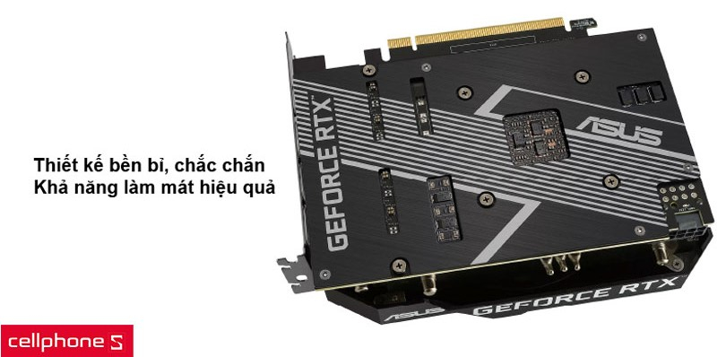 Card màn hình VGA Asus PH RTX 3050 8G – Hiệu năng ổn định, làm mát thông minh