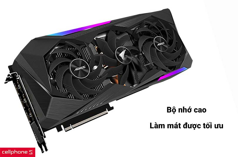 Card màn hình Gigabyte AORUS GeForce RTX 3070 MASTER 8G