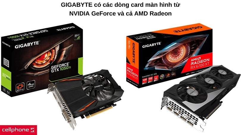 Giới thiệu về card màn hình (VGA) hãng GIGABYTE