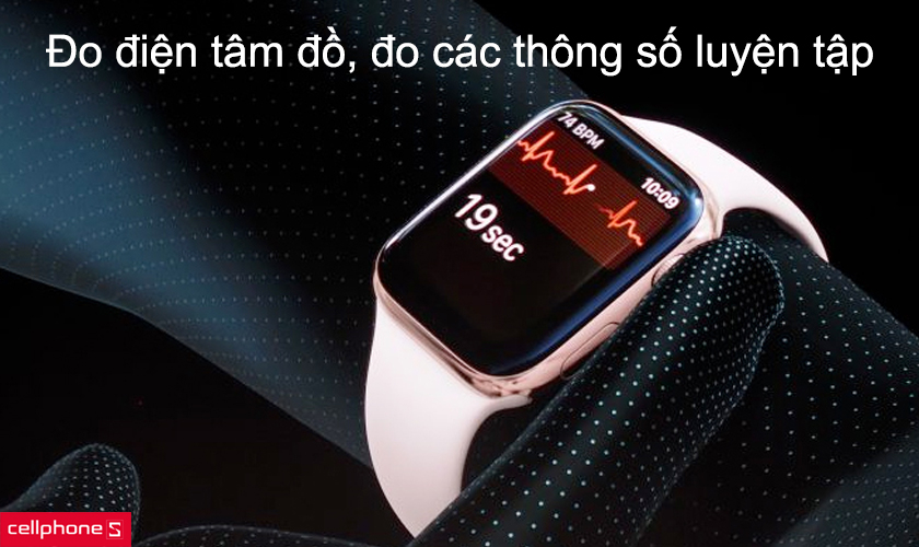 Tính năng đo điện tâm đồ và các thông số luyện tập