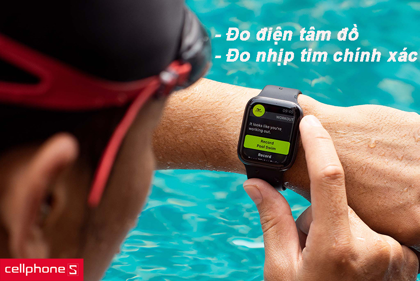 cảm biến đo nhịp tim và điện tâm đồ được nâng cấp rất nhiều so với thế hệ cũ