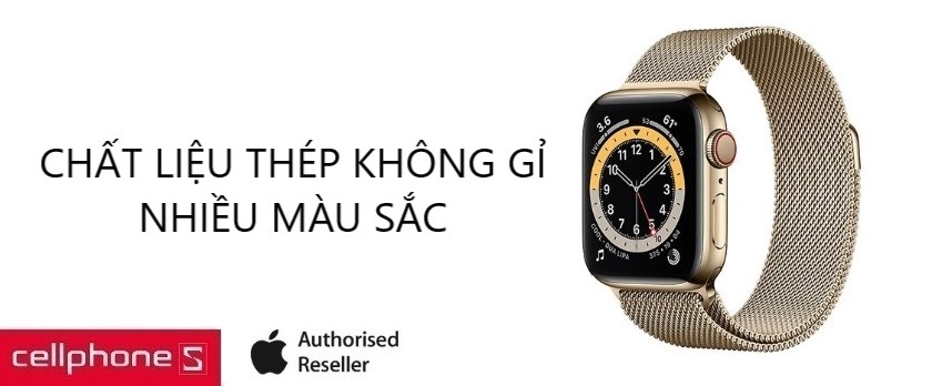 Chất liệu thép không gỉ, nhiều phiên bản màu sắc