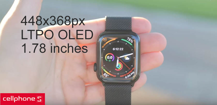 Màn hình LTPO OLED hiển thị sắc nét, 3D Touch Display