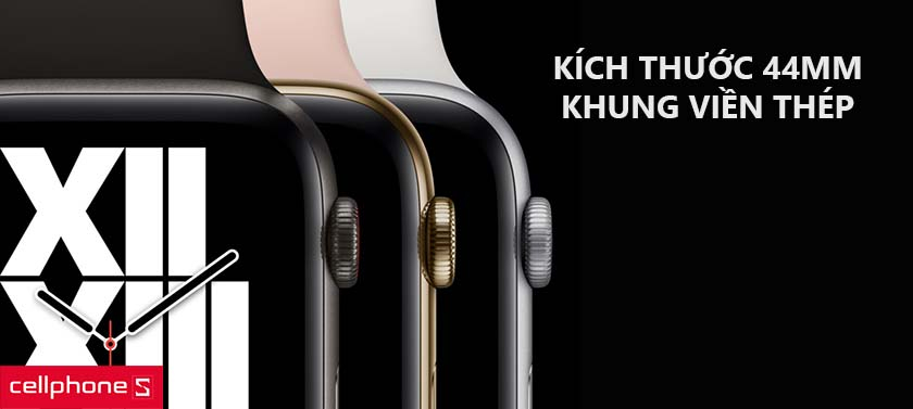 Apple Watch Series 6 – Hai phiên bản kích thước 40,44mm, viền thép hoặc nhôm