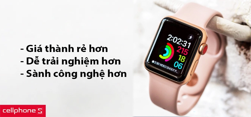 Ưu điểm khi mua Apple Watch 3 cũ