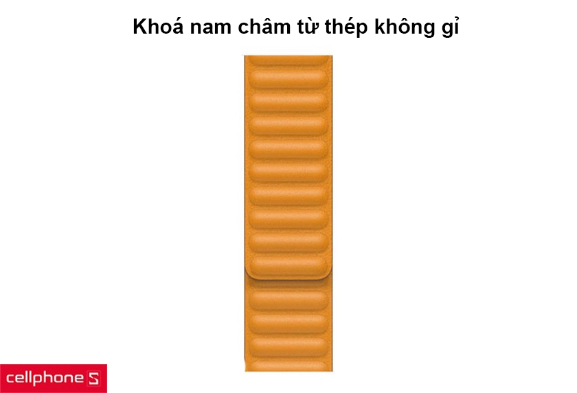 Dây đeo Apple Watch Apple Leather Link S/M 42 – 44 mm