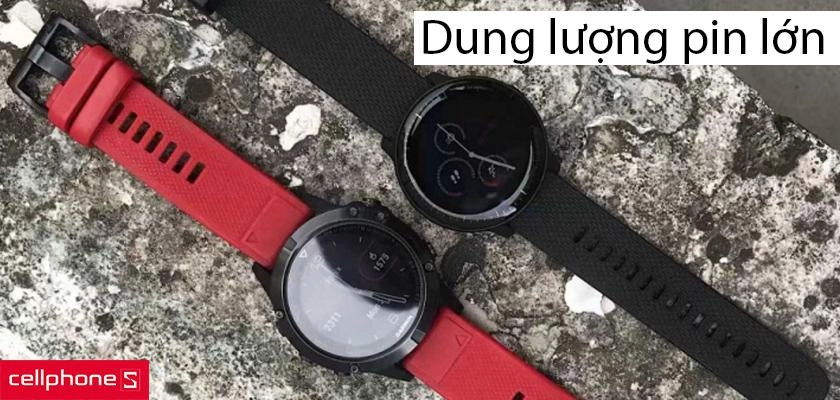 Dung lượng pin lớn, sạc năng lượng mặt trời