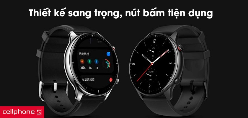 Thiết kế sang trọng, nút bấm tiện dụng