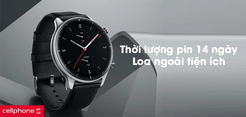 Thời lượng pin 14 ngày, loa ngoài tiện ích