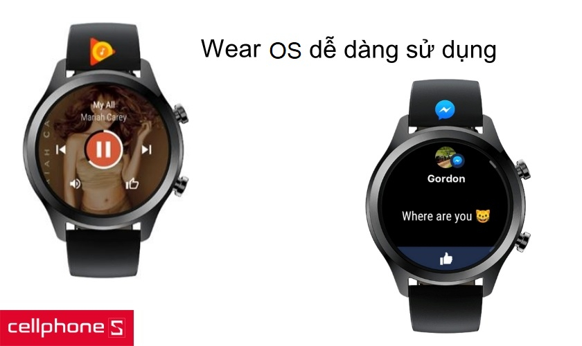 Hệ điều hành Wear OS dễ dàng sử dụng
