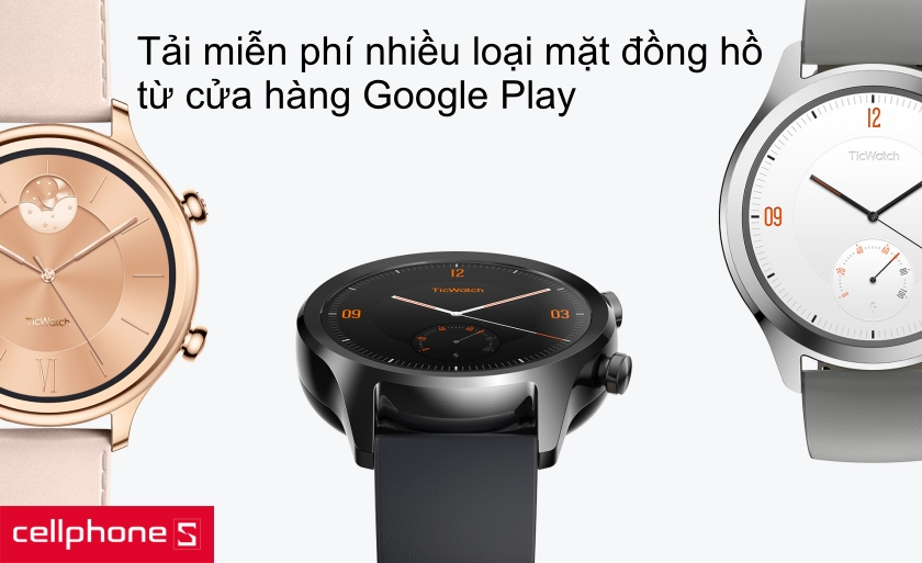 tải thêm mặt đồng hồ từ các bên ứng dụng thứ 3 từ cửa hàng Google Play