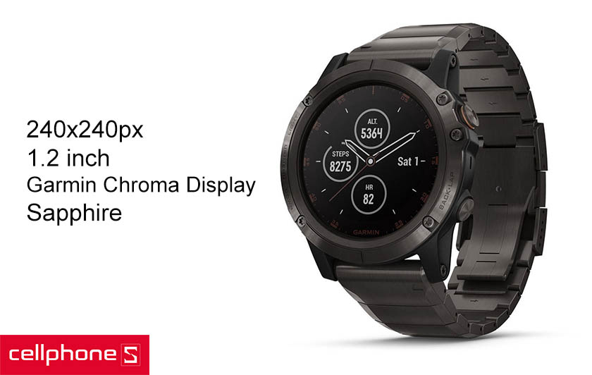 Màn hình hiển thị 1.2 inch, độ phân giải 240x240