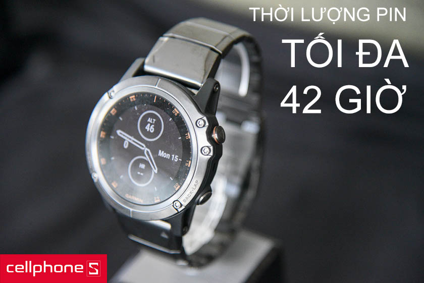 Thời lượng sử dụng pin tối đa lên đến 42 giờ