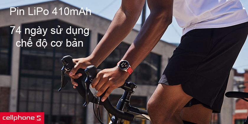 pin LiPo 410mAh lên tới 74 ngày