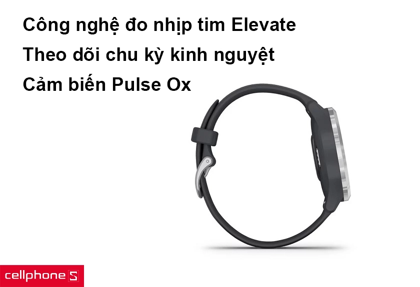 Theo dõi sức khỏe với nhiều công nghệ thông minh trên Vivomove 3S