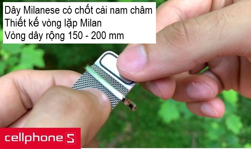 Dây thép Milanese Loop bền bỉ, linh hoạt với thiết kế vòng lặp Milan