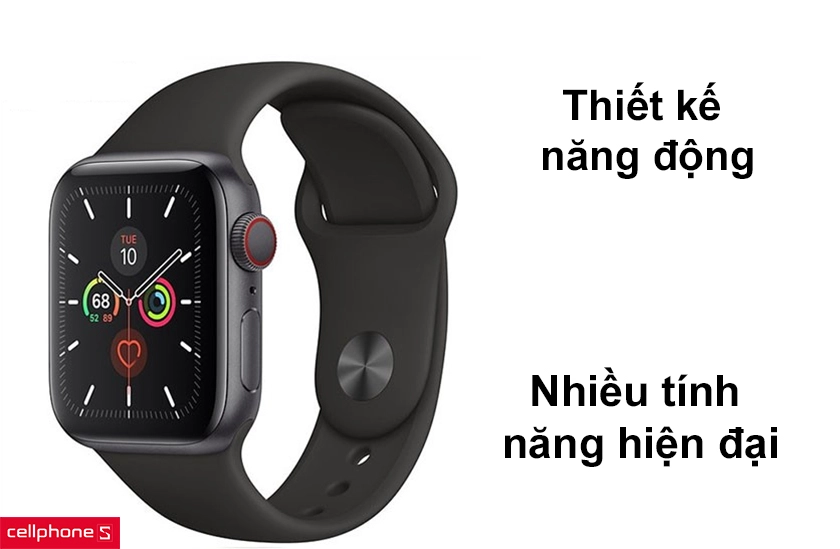 Thiết kế năng động, nhiều tính năng hiện đại