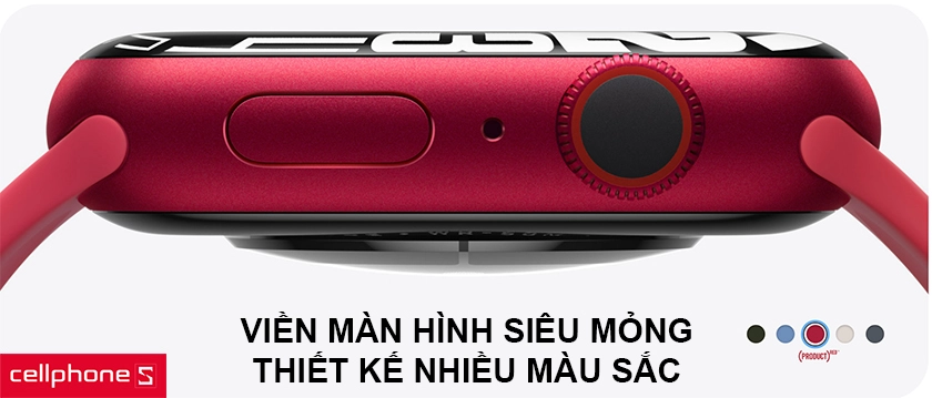 Viền màn hình siêu mỏng, thiết kế nhiều màu sắc