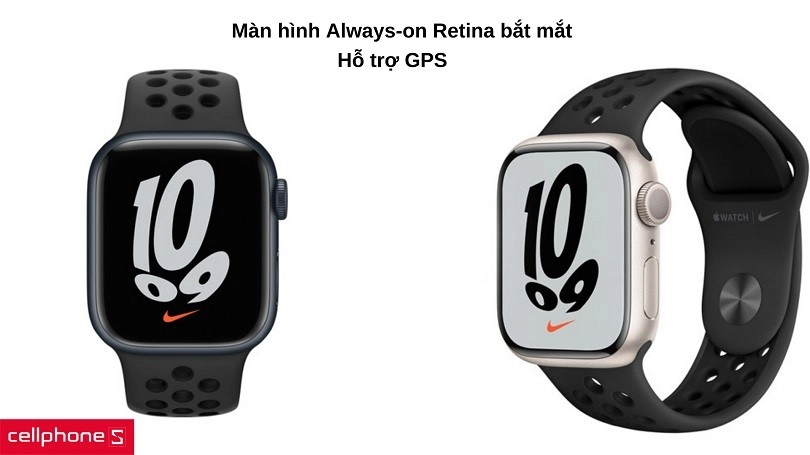 Màn hình bắt mắt, hỗ trợ GPS