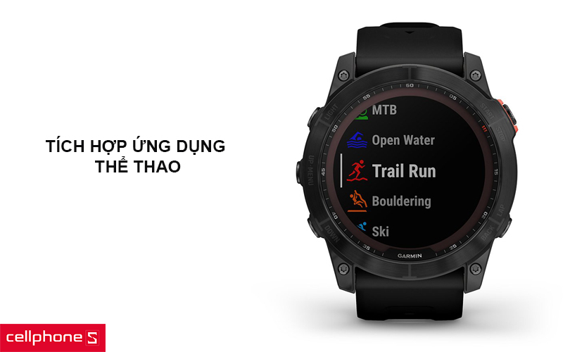 Tích hợp nhiều ứng dụng liên quan đến thể thao