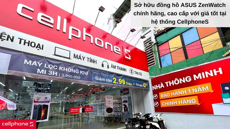 Mua đồng hồ ASUS giá rẻ, ưu đãi tốt ở đâu tại TP. HCM và Hà Nội?