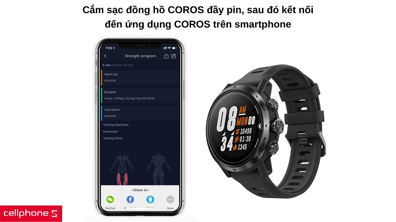 Hướng dẫn cách sử dụng đồng hồ thông minh COROS