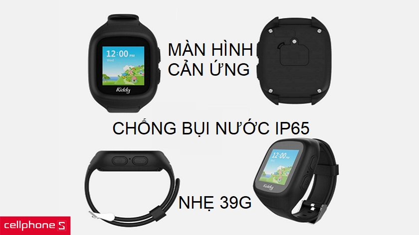 Màn hình cảm ứng, đa dạng màu sắc và chống bụi-nước