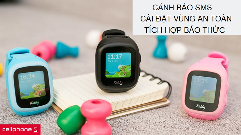 Cảnh báo SOS khẩn cấp và cài đặt vùng an toàn