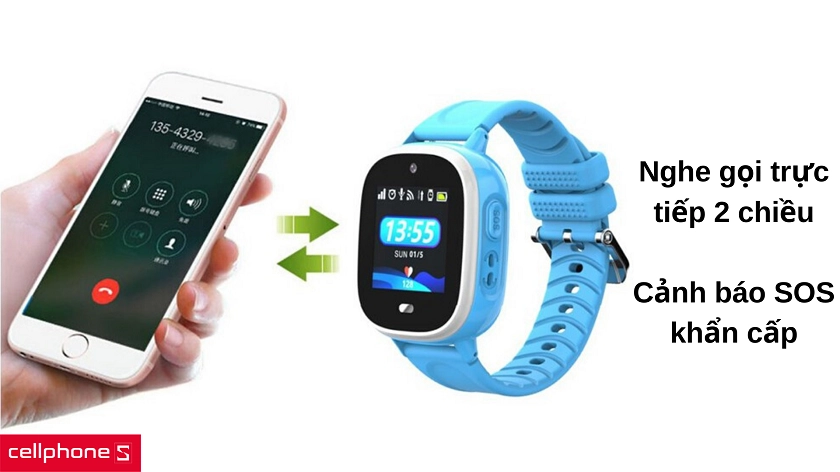 Nghe gọi điện thoại & cảnh báo nguy hiểm SOS cần thiết