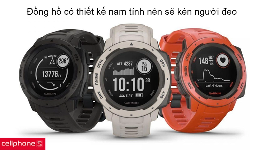 Nhược điểm của đồng hồ Garmin Instinct