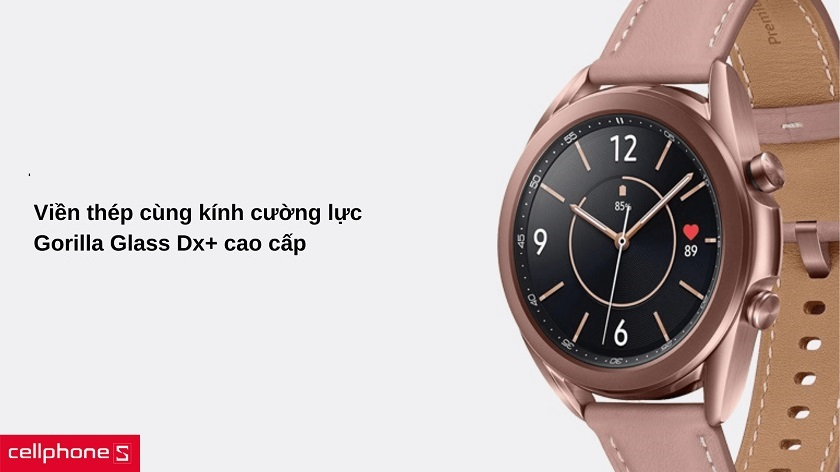 Màn hình 41mm, mặt kính Gorilla Glass Dx+ cao cấp