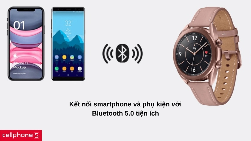 Đồng bộ với smartphone tăng thêm tiện ích