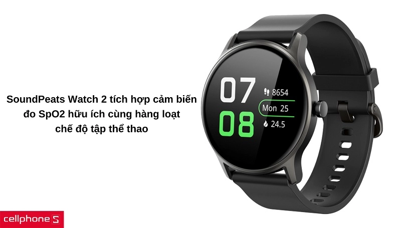 Đồng hồ SoundPeats Watch 2